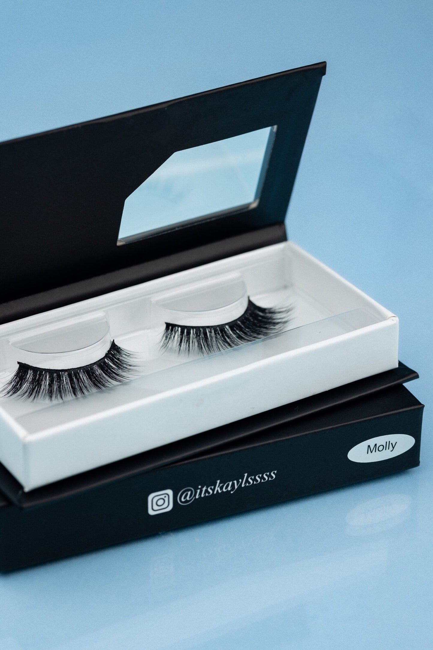 Faux mink strip lashes